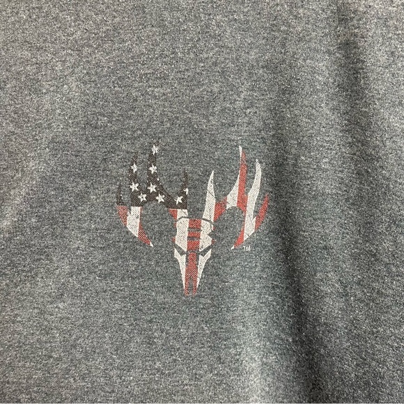 Gildan Men's 3XL Freedom USA Flag Animal Skull American Graphic T Shirt - Picture 3 of 9